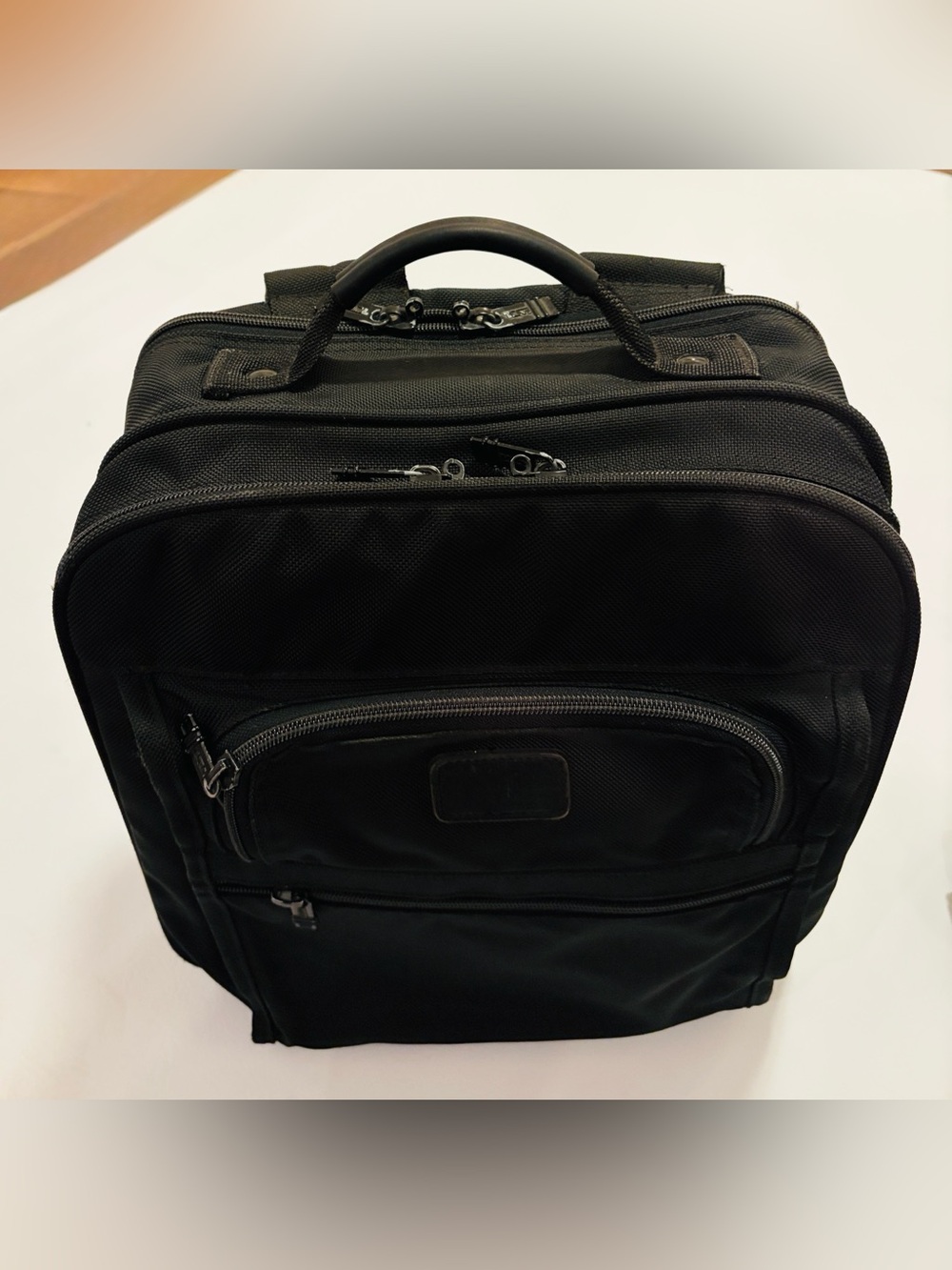 Tumi Backpack Alpha Black Laptop Backpack (Model 2644D3) Older Version - Picture 12 of 16